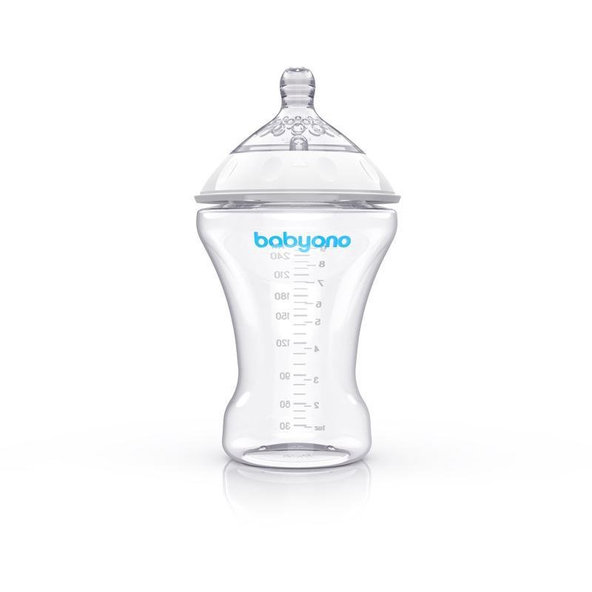 BABYONO Fľaša antikoliková Natural Nursing 260 ml