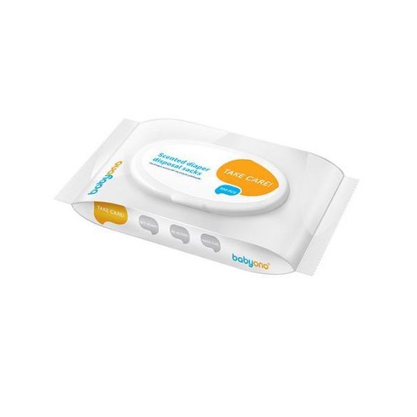 BABYONO Sáčky voňavé na likvidáciu plienok 100 ks