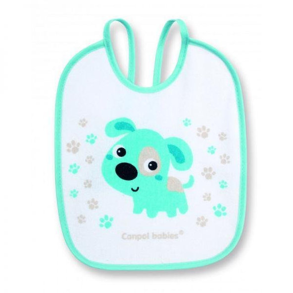 CANPOL BABIES Podbradník froté/PVC 3ks