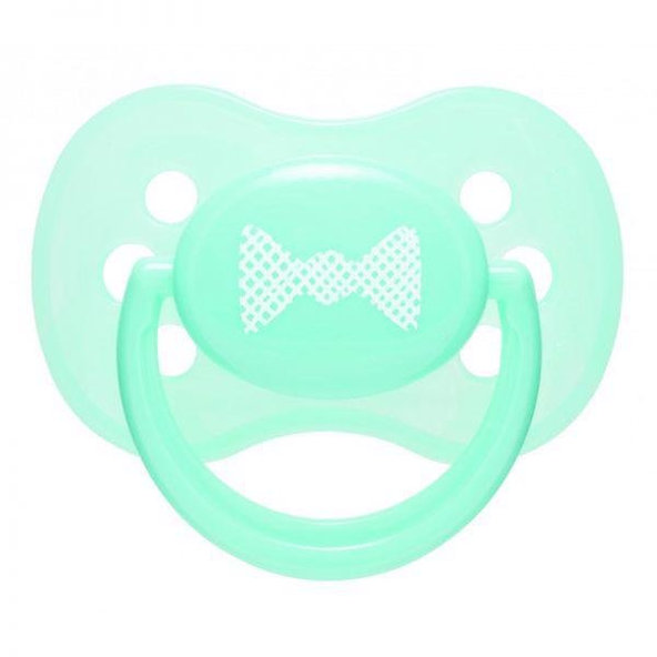 CANPOL BABIES Cumlík kaučukový čerešňa 0-6 m Pastels - zelený