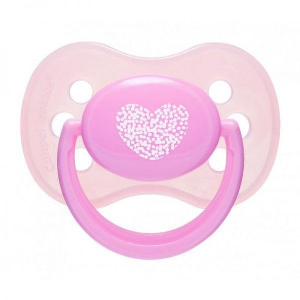 CANPOL BABIES Cumlík kaučukový čerešňa 6-18 m Pastels - ružový