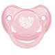 CANPOL BABIES Cumlík silikónový anatomický 6-18m Pastels – srdce