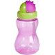 CANPOL BABIES Fľaša športová so slamkou malá 270ml - ružová