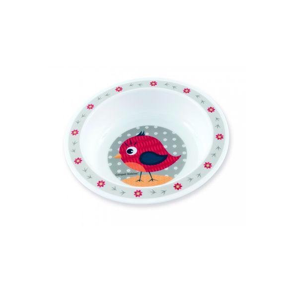 Miska plastová CUTE ANIMALS 270ml - vtáčik