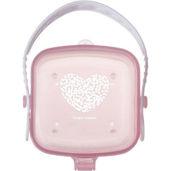 CANPOL BABIES Puzdro na cumlík Pastels - ružová