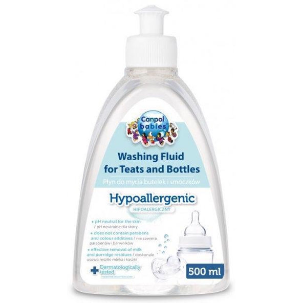 CANPOL BABIES Prostriedok na umývanie fliaš i cumlíkov 500ml