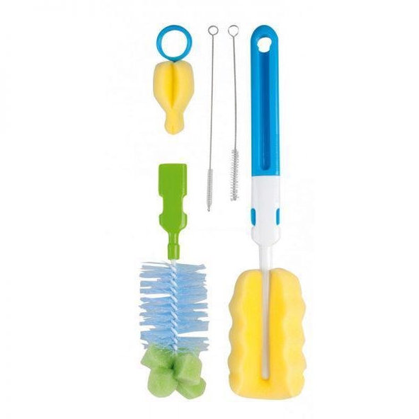 CANPOL BABIES Set 2v1 Kefa + špongia na fľašu a cumlík