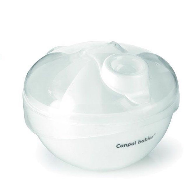 CANPOL BABIES Zásobník na sušené dojčenské mlieko - biely