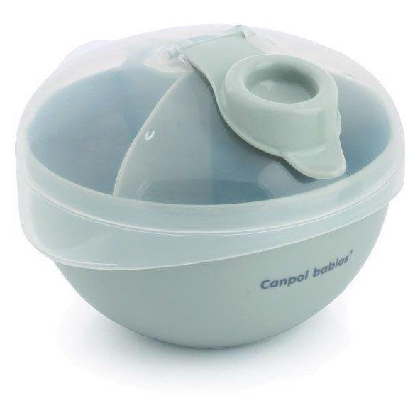 CANPOL BABIES Zásobník na sušené dojčenské mlieko - sivý