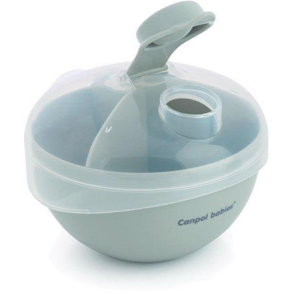 CANPOL BABIES Zásobník na sušené dojčenské mlieko - sivý
