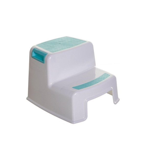 DREAMBABY Stupienok dvojposchodový  modro/biela