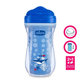 CHICCO Hrnček Active termo s tvrdým náustkom 200 ml, modrý, žralok 14m+