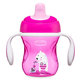 CHICCO Hrnček Training s držadlami 200 ml, ružový 6m+
