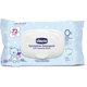 CHICCO Obrúsky vlhčené 72 ks uzatvárateľné + AQUAINT 500 ml