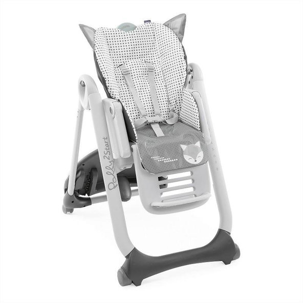 CHICCO Stolička jedálenská Polly 2 Start - Foxy
