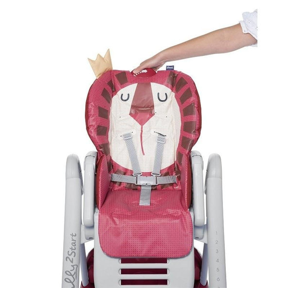 CHICCO Stolička jedálenská Polly 2 Start - Lion