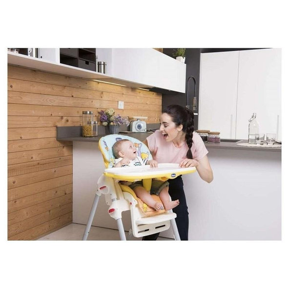 CHICCO Stolička jedálenská Polly Easy - Giraffe