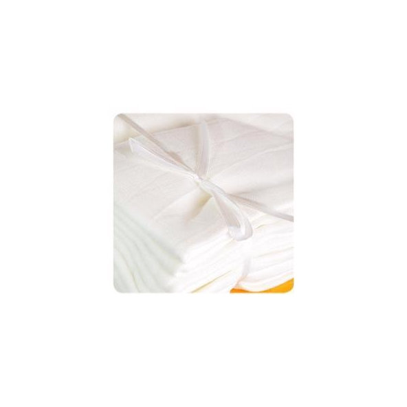 KIKKO Plienky bavlnené vysokogramážne XKKO Lux Eco 70x70 (10 ks) – nebielené