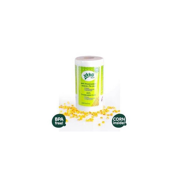 KIKKO Plienky separačné 100% biodegradabilné 30x19 cm (1 ks) - 200 ks / rolka