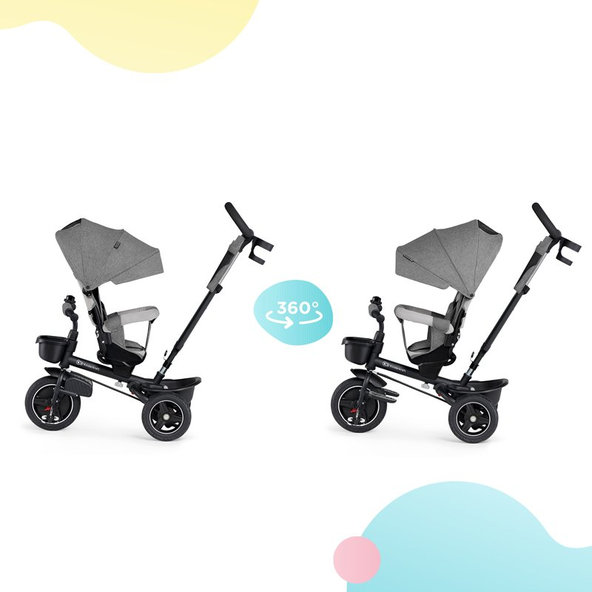 KINDERKRAFT Trojkolka Spinstep Grey