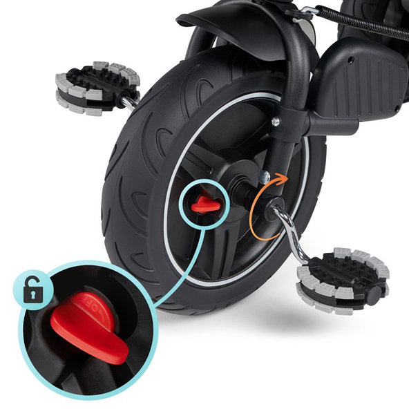 KINDERKRAFT Trojkolka Spinstep Grey