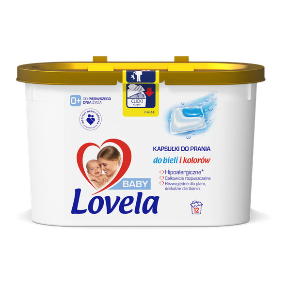 LOVELA Gélové kapsuly na pranie 12 ks