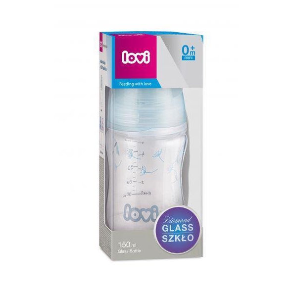 LOVI Sklenená fľaša 150 ml Botanic