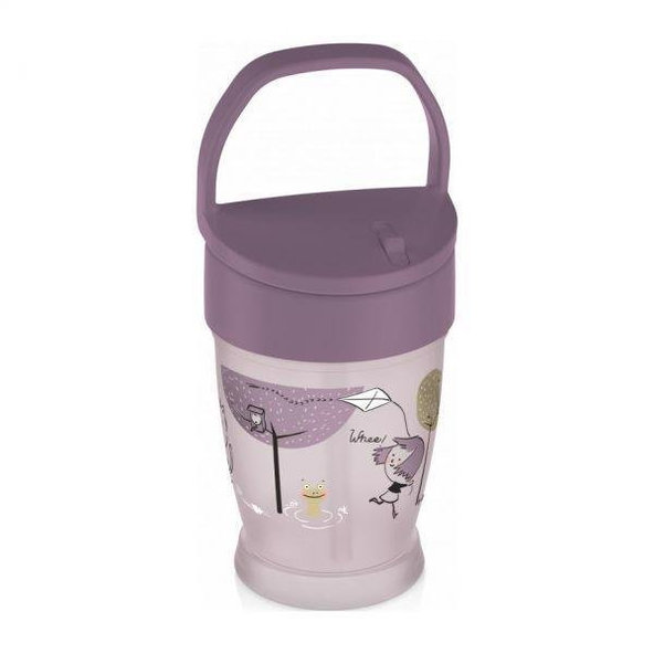 LOVI Môj hrnček so slamkou Lovely Junior 250 ml dievča