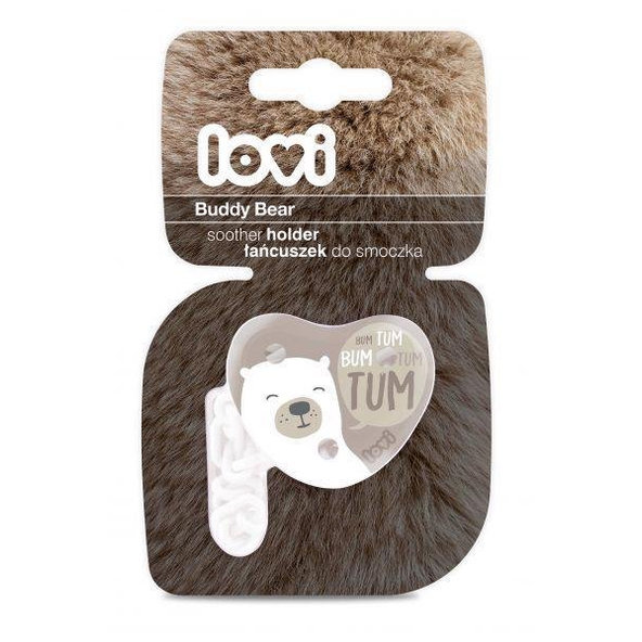 LOVI Retiazka na cumlík Buddy Bear