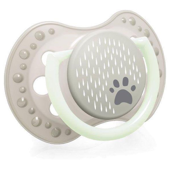 LOVI Silikónový cumlík dynamický Buddy Bear 3-6m 2 ks