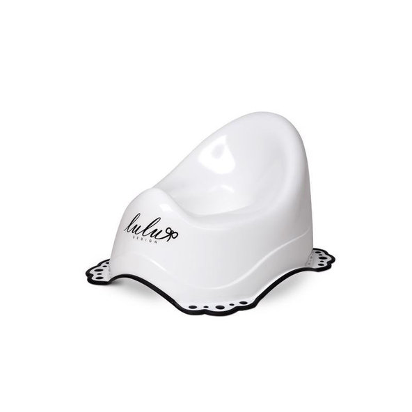 Nočník protišmykový s hudbou Lulu biela