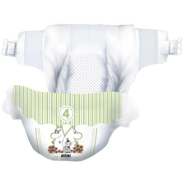 MUUMI Plienky jednorázové 4 Maxi 7-14kg 46ks Baby