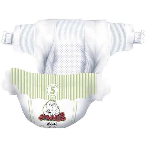 MUUMI Plienky jednorázové 5 Maxi+ 10-16kg 44ks Baby