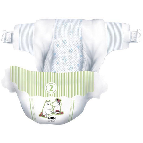 MUUMI Plienky jednorázové 2 Mini 3-6kg 58ks Baby