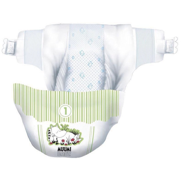 MUUMI Plienky jednorázové 1 Newborn 2-5kg 25ks Baby