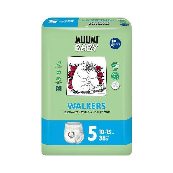 MUUMI Nohavičky plienkové jednorázové 5 Maxi+ 10-15kg 38ks Baby