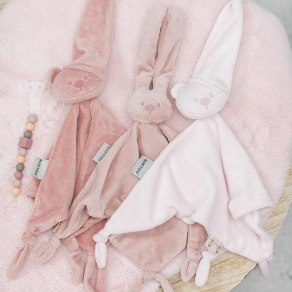 NATTOU Klip silikónový peach bez BPA