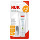 NUK Detská zubná pasta + náprstok na čistenie