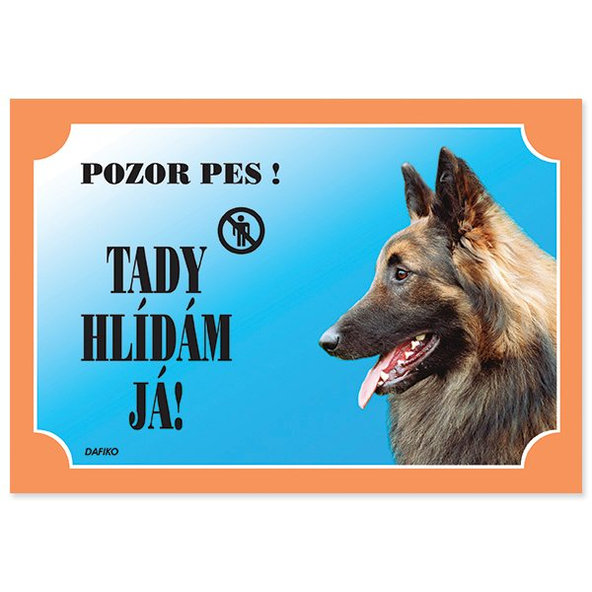 Tabuľka Dafiko tervueren