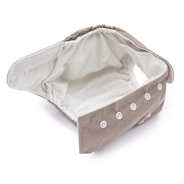 PETITE&MARS Nohavičky plienkové Diappy Brown 3-15 kg