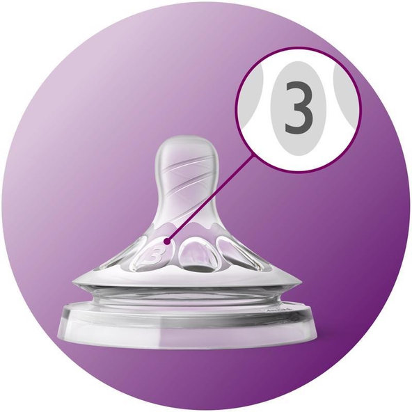 Philips AVENT Cumlík Natural stredný 2 ks