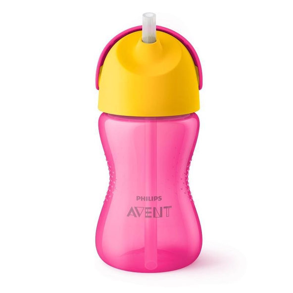 Philips AVENT Hrnček Bendy s ohybnou slamkou dievča 300 ml