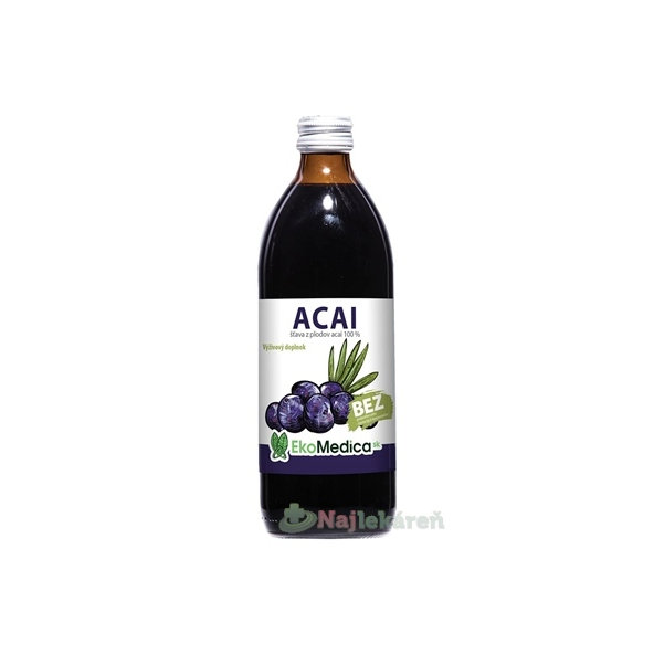 EkoMedica SK Acai šťava 500 ml