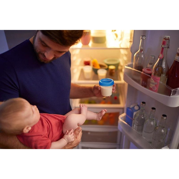 Philips AVENT VIA Zásobníky na materské mlieko 10 ks