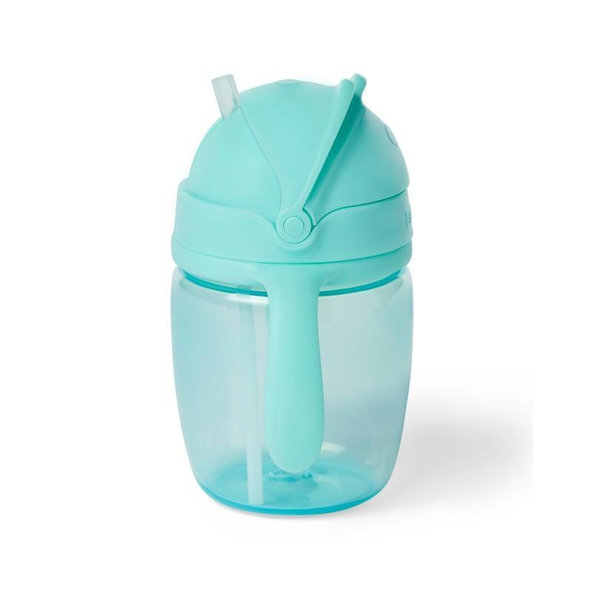SKIP HOP Hrnček rastúci Sip-to-Straw Teal 6 m+