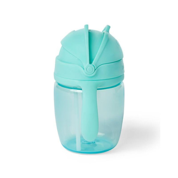 SKIP HOP Hrnček rastúci Sip-to-Straw Teal 6 m+