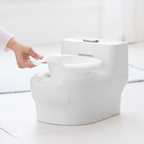 Nočník edukačný so zvukom splachovania 18m+