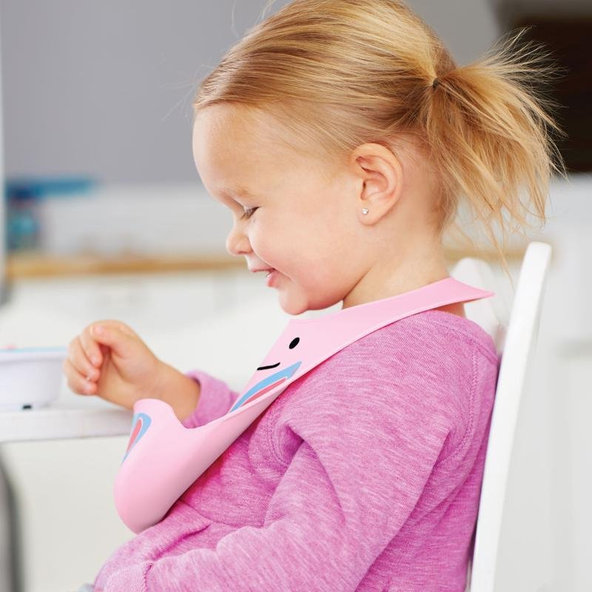 Zoo Podbradník silikónový Motýlik 6m+