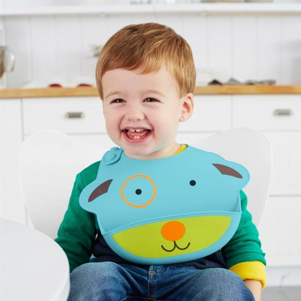 Zoo Podbradník silikónový Psík 6m+