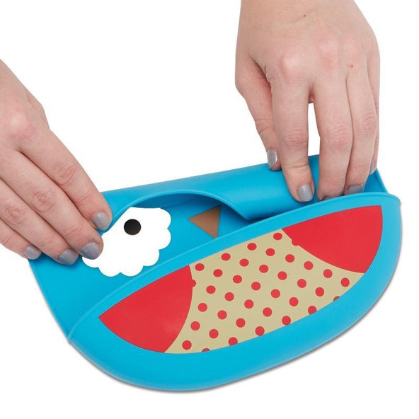 Zoo Podbradník silikónový Sovička 6m+